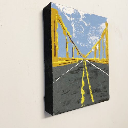Pittsburgh Bridge Abstract Art Scott Kowalski