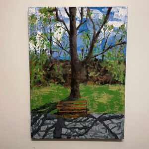 bench in highland park pittsburgh 1