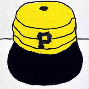 PIRATES HAT – GOLD PILL BOX #1 ( Print )
