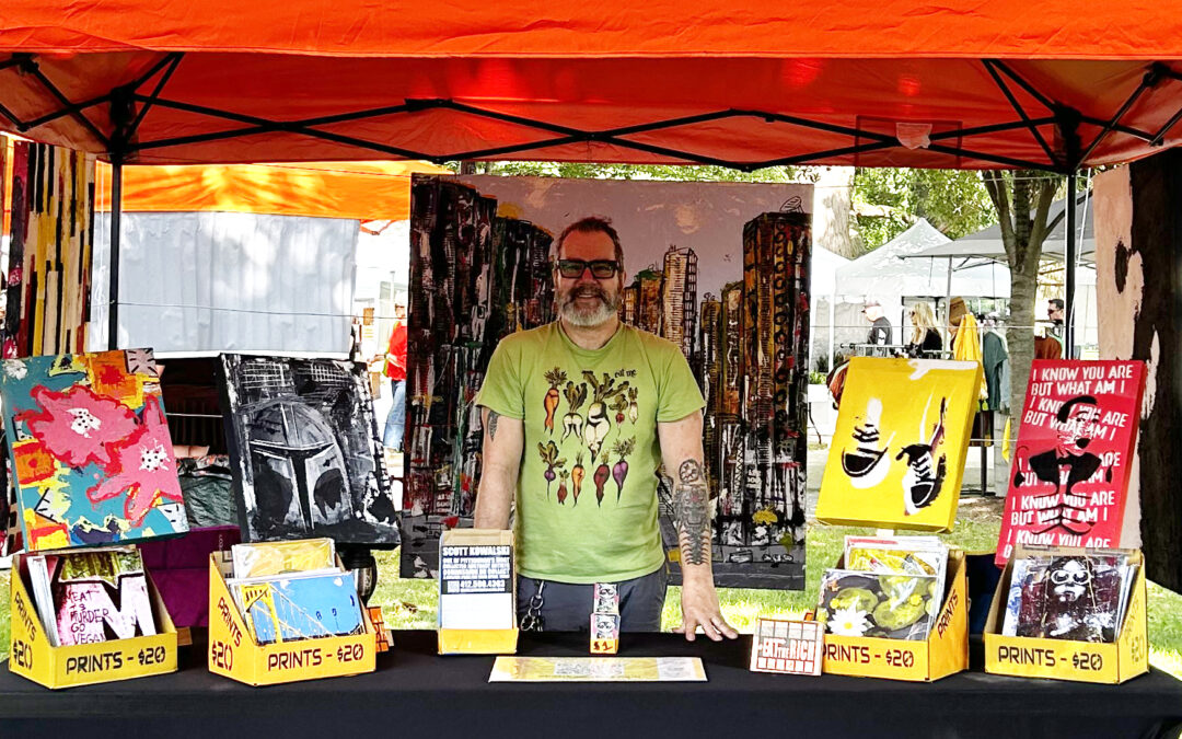 Vending at Pittsburgh Veg Fest