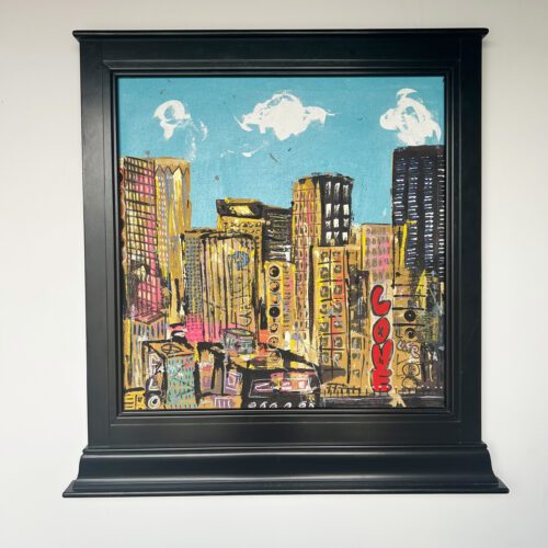 looking out a window scaled