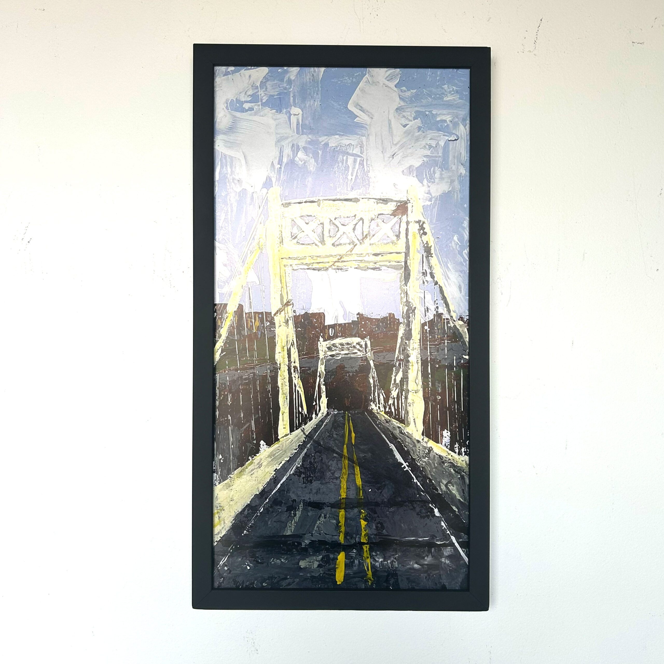(Framed Print) 10th Street Bridge #1