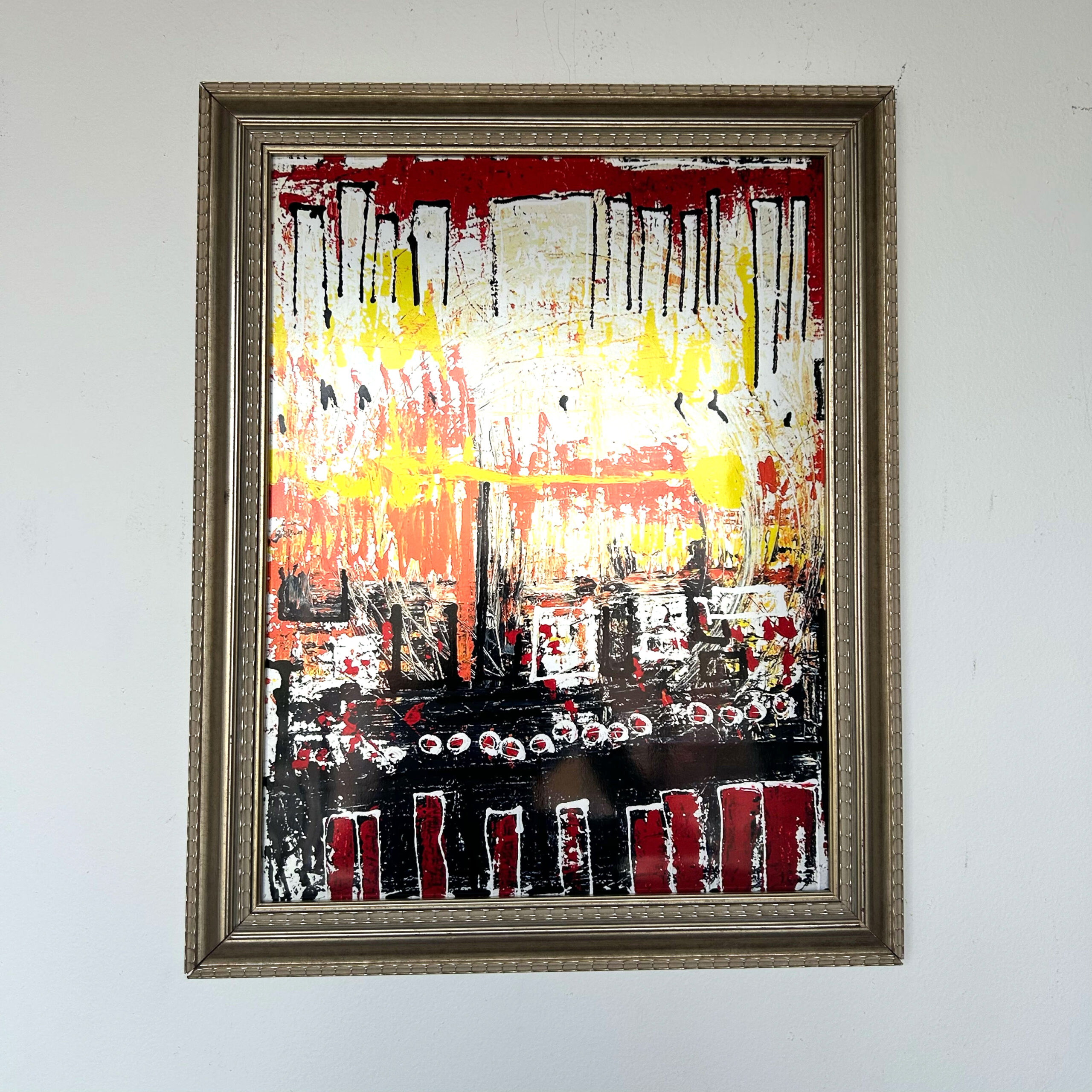 (Framed Print) Where the Day Slips Through