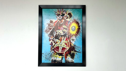 (Framed PRINT) The Space Between Drumbeats - The Place Between Energy and Time